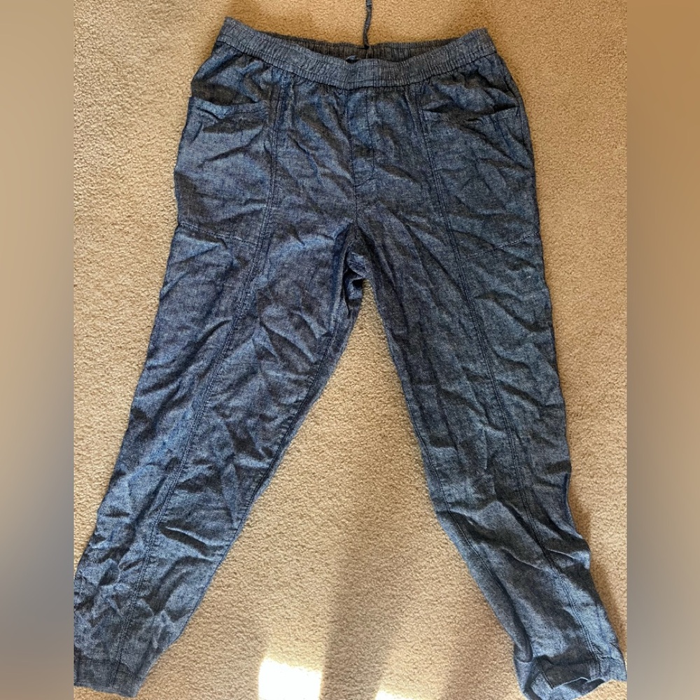 Old Navy Casual Blue linen Pants